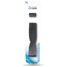 CERNIERA 18CM NERA CON NYLON (24pz)
